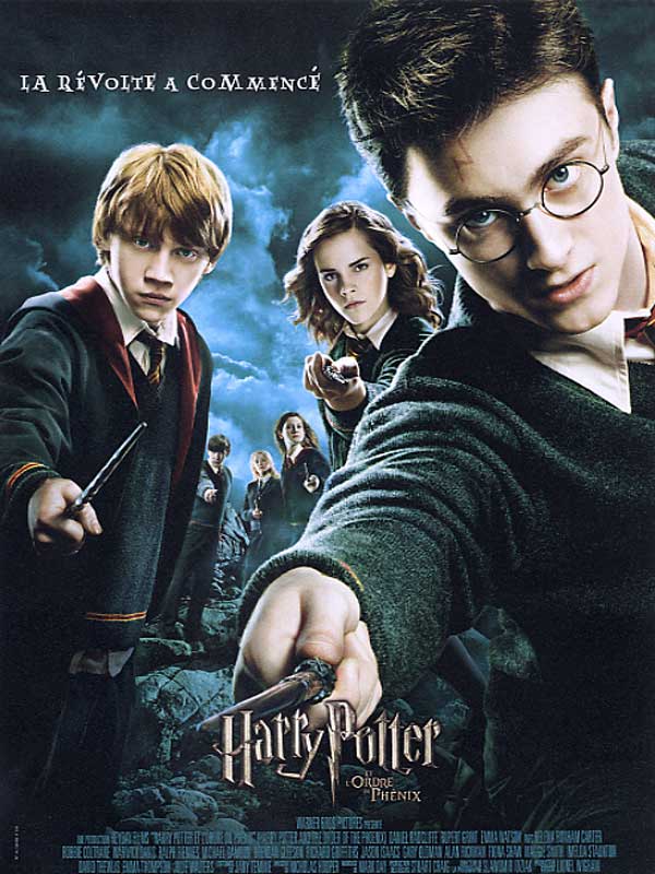 Jaquette Harry Potter et l'Ordre du Phénix