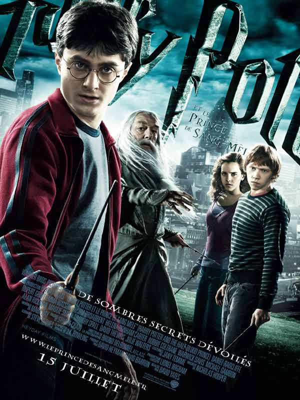 Jaquette Harry Potter et le Prince de sang mêlé