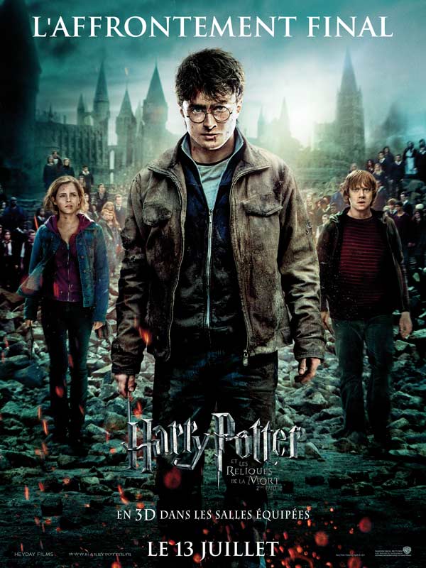 Jaquette Harry Potter et les Reliques de la Mort - 2ème partie