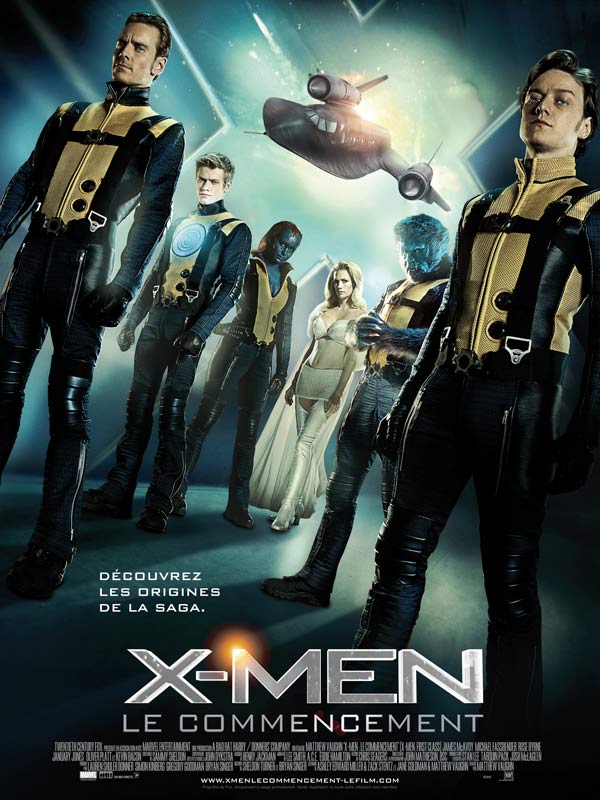 Jaquette X-Men: Le Commencement