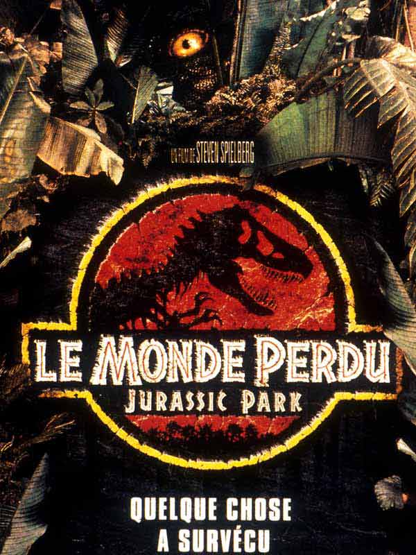 Jaquette Le Monde Perdu : Jurassic Park