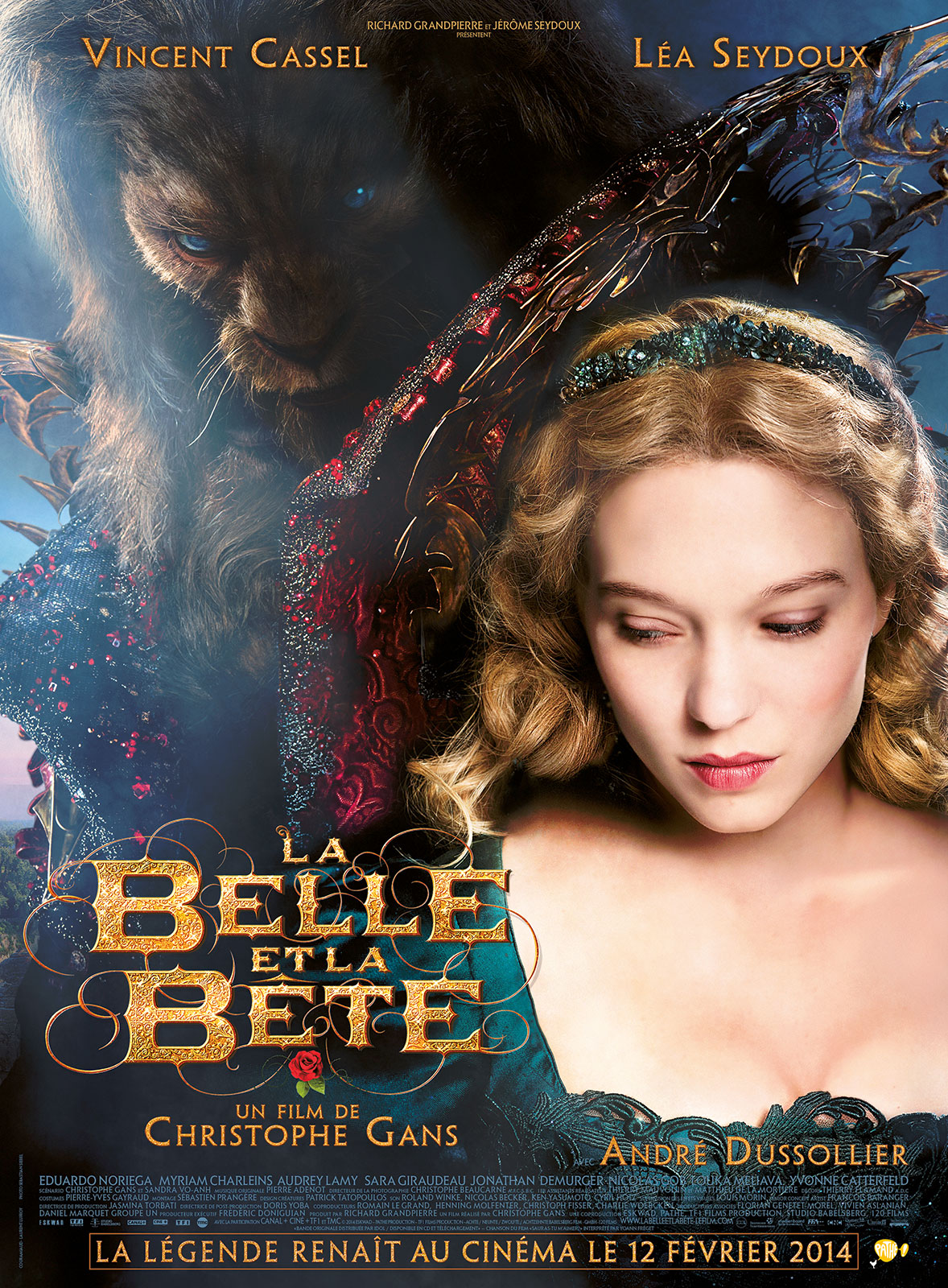 Jaquette La Belle et La Bête