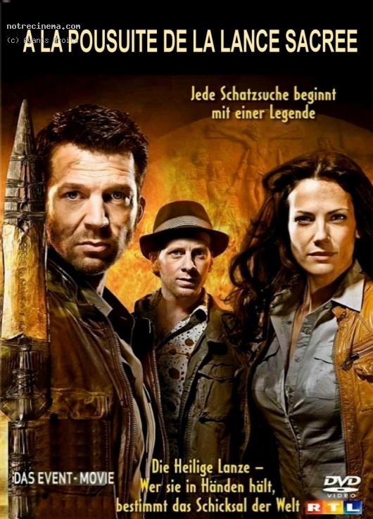 Jaquette A la poursuite de la lance sacrée