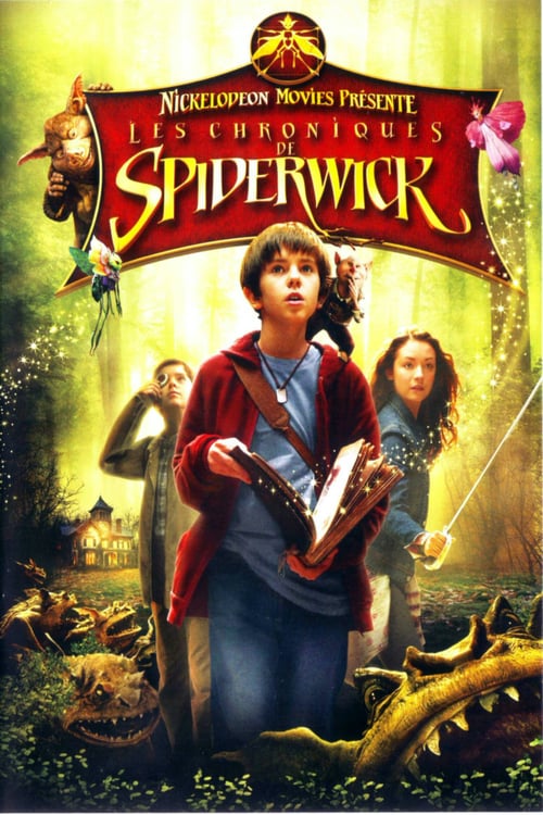 Jaquette Les chroniques de Spiderwick