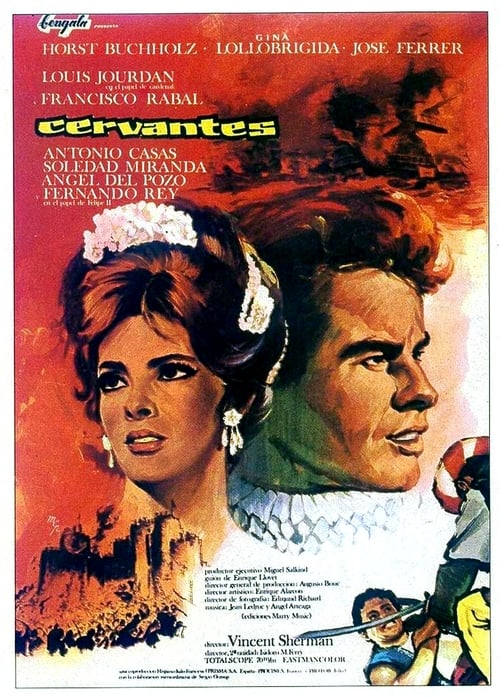 Jaquette Les Aventures Extraordinaires de Cervantes