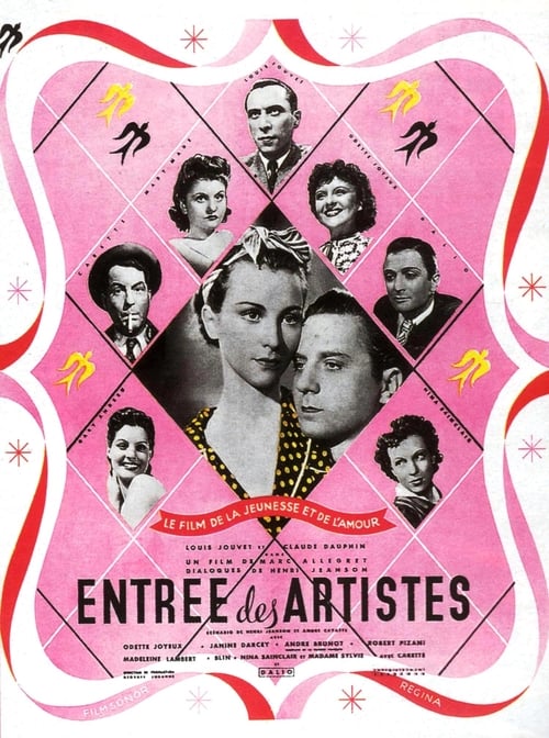 Jaquette Entrée des artistes