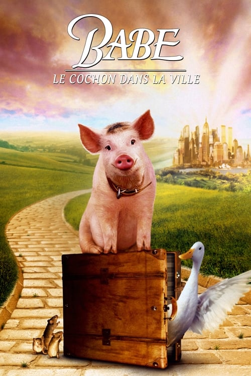 Jaquette Babe, le cochon dans la ville