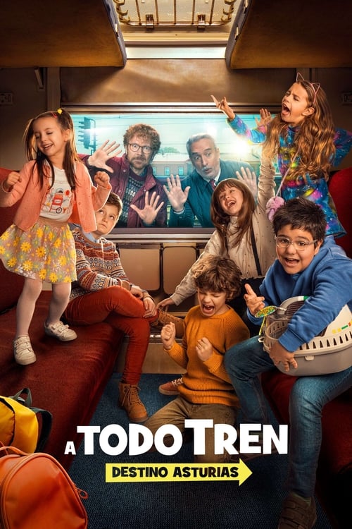 Jaquette A todo tren: destino Asturias