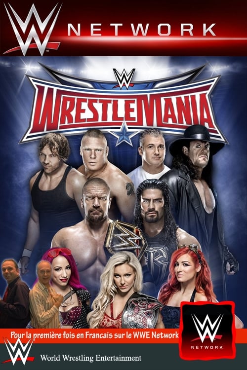 Jaquette WWE WrestleMania 32