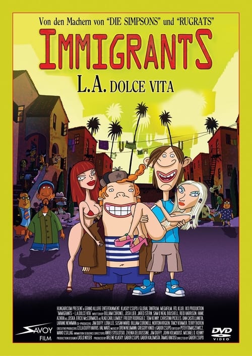 Jaquette Immigrants (L.A. Dolce Vita)