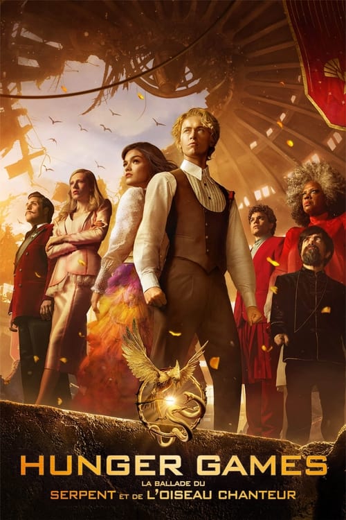 Jaquette Hunger Games : La Ballade du serpent et de l'oiseau chanteur