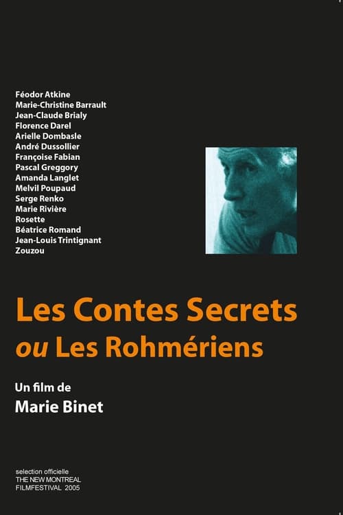 Jaquette Les Contes secrets ou les Rohmériens