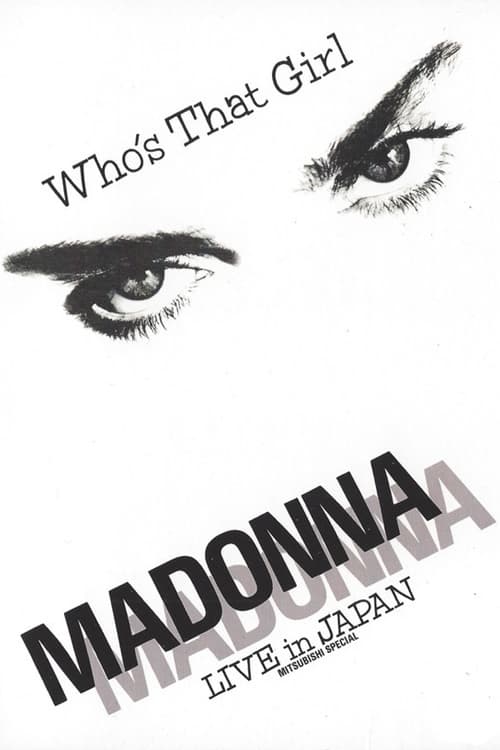 Jaquette Madonna: Who's That Girl - Live in Japan