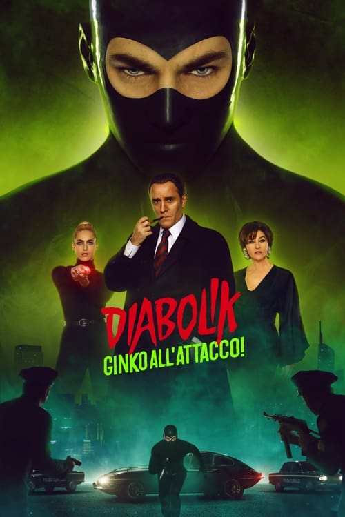 Jaquette Diabolik - Ginko à l'attaque