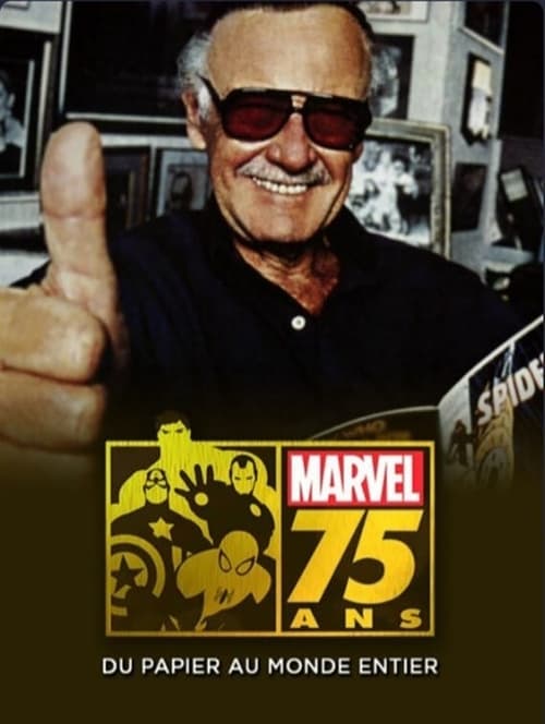 Jaquette Marvel : 75 ans, du papier au monde entier
