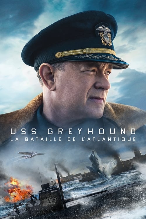 Jaquette USS Greyhound : La Bataille de l'Atlantique