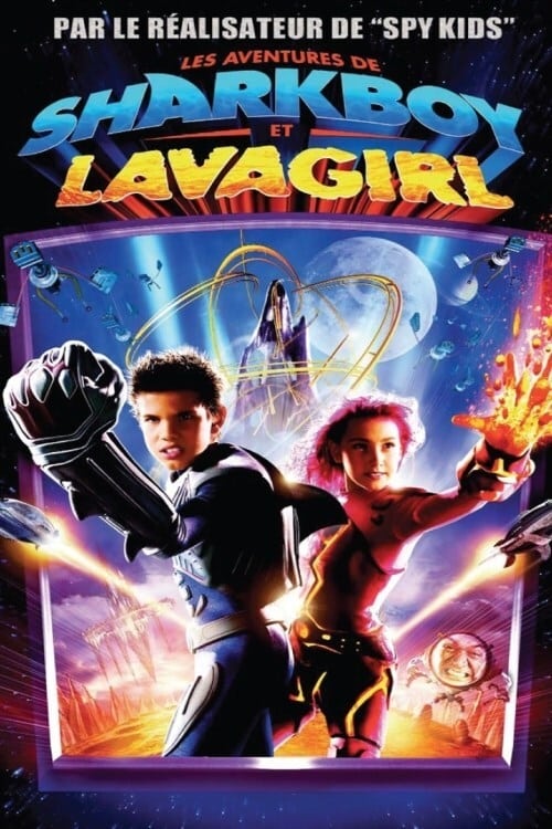 Jaquette Les aventures de Sharkboy et Lavagirl