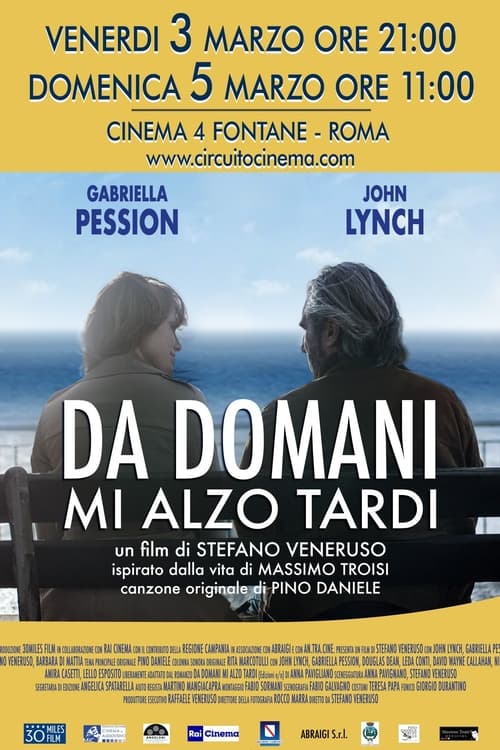 Jaquette Da domani mi alzo tardi
