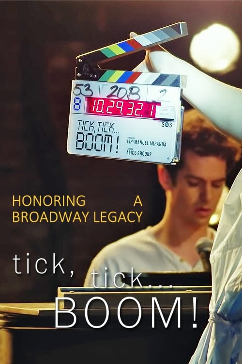 Jaquette Honoring a Broadway Legacy: Behind the Scenes of tick, tick...Boom!