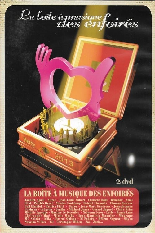Jaquette Les Enfoirés 2013 - La Boîte à Musique des Enfoirés