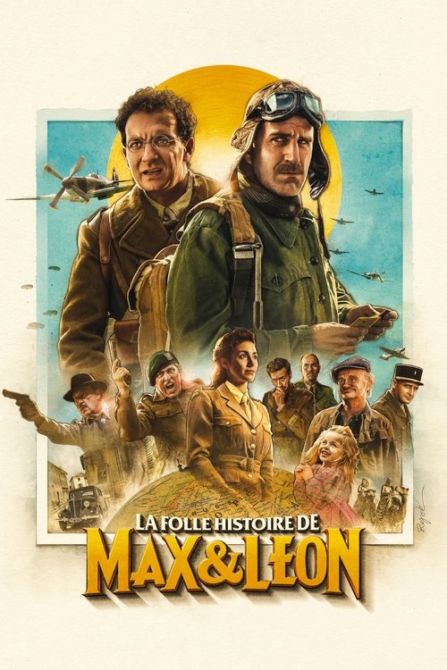 Jaquette La Folle Histoire de Max et Leon