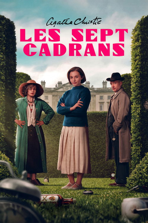 Jaquette Les sept cadrans d'Agatha Christie