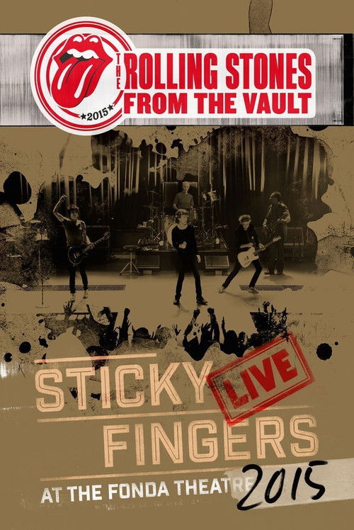 Jaquette The Rolling Stones, Sticky Fingers - Live at the Fonda Theatre 2015
