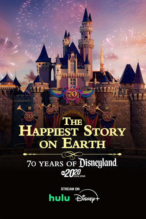 Jaquette The Happiest Story on Earth: 70 Years of Disneyland