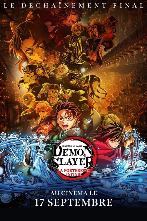 Jaquette Demon Slayer, Kimetsu no Yaiba - Le film, La Forteresse infinie