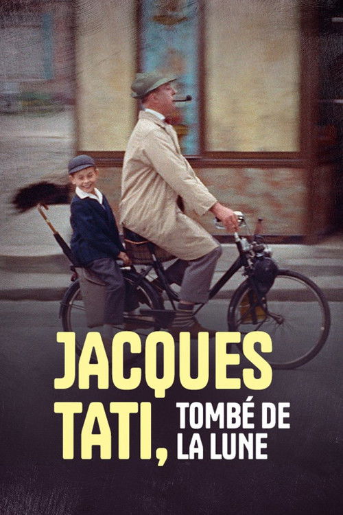 Jaquette Jacques Tati, tombé de la lune