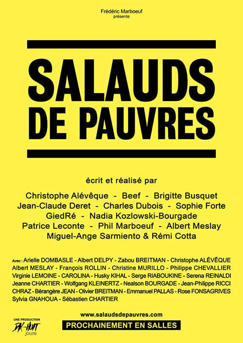 Jaquette Salauds de pauvres