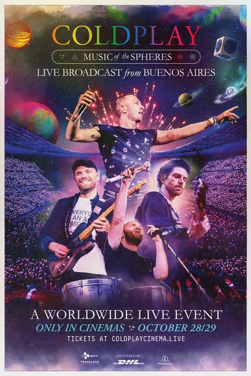 Jaquette Coldplay - Live broadcast from Buenos Aires