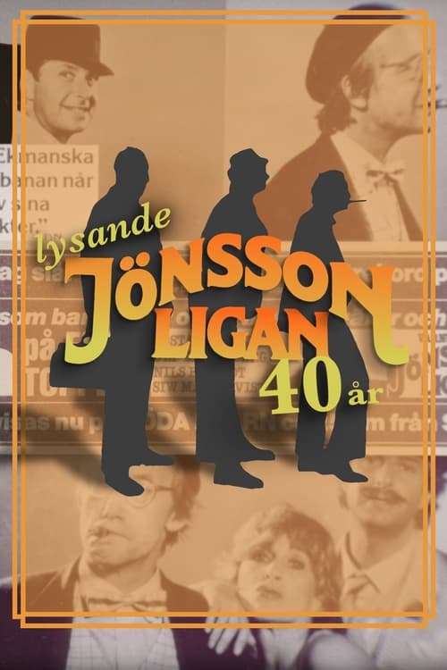 Jaquette Lysande Jönssonligan - 40 år