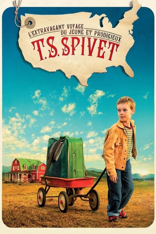 Jaquette L’Extravagant Voyage du jeune et prodigieux T. S. Spivet