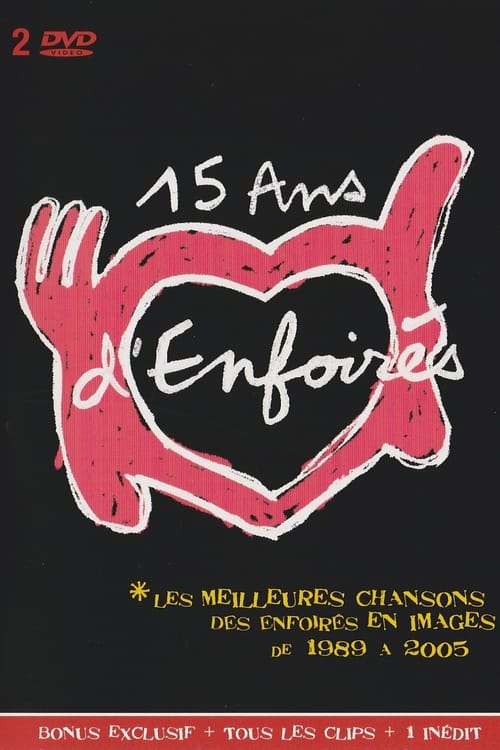 Jaquette Les Enfoirés, 15 ans d'Enfoirés