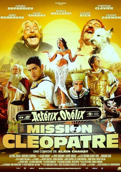 Jaquette Astérix et Obélix : Mission Cléopâtre, le comankonafé