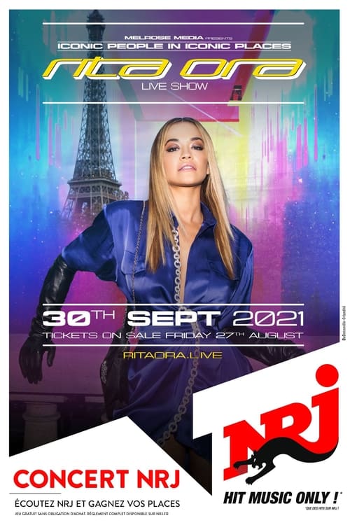 Jaquette Rita Ora en concert à la Tour Eiffel