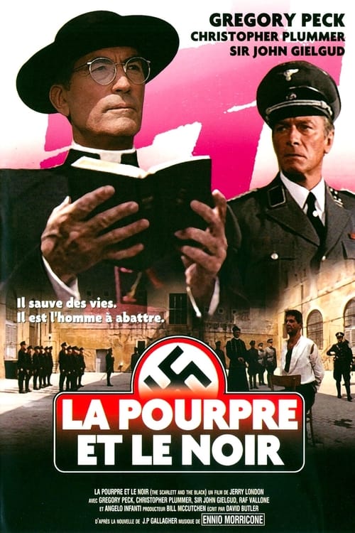 Jaquette La Pourpre et le noir