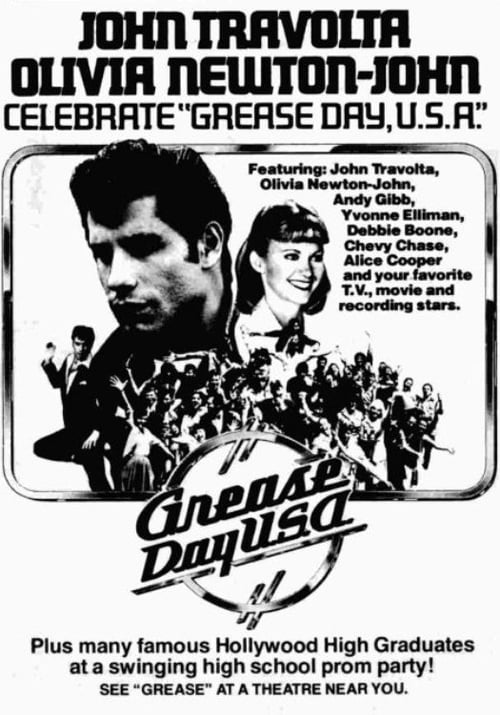 Jaquette Grease Day USA