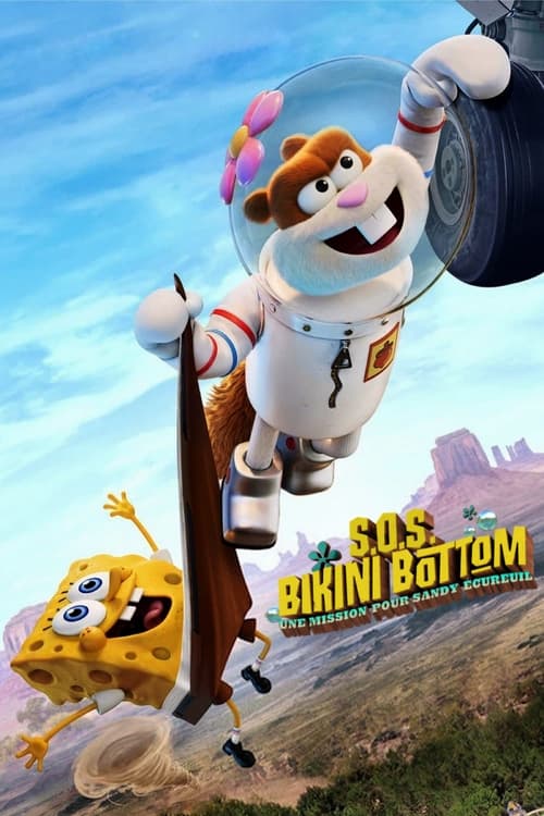 Jaquette S.O.S. Bikini Bottom : Une mission pour Sandy Écureuil