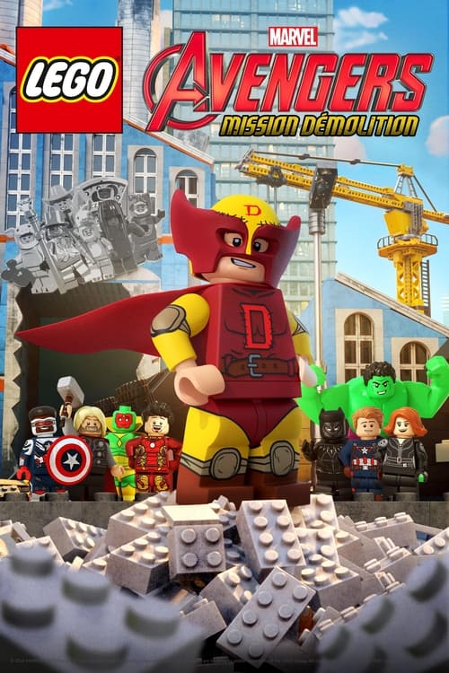 Jaquette LEGO Marvel Avengers : Mission Démolition
