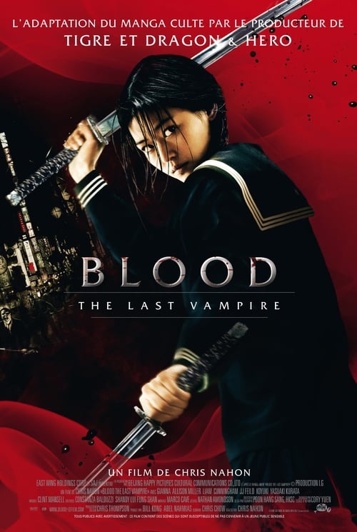 Jaquette Blood : The Last Vampire