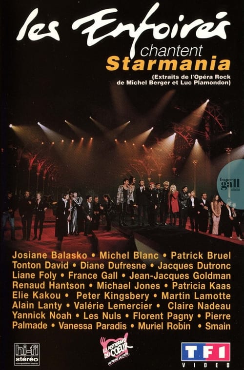 Jaquette Les Enfoirés 1993 - Les Enfoirés chantent Starmania