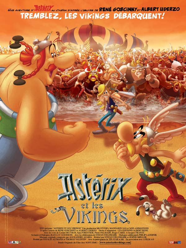 Jaquette Astérix et les Vikings