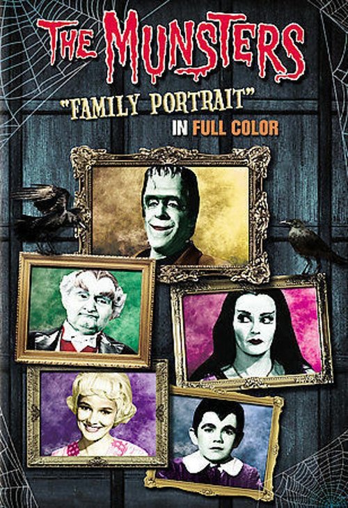 Jaquette The Munsters - Family Portrait