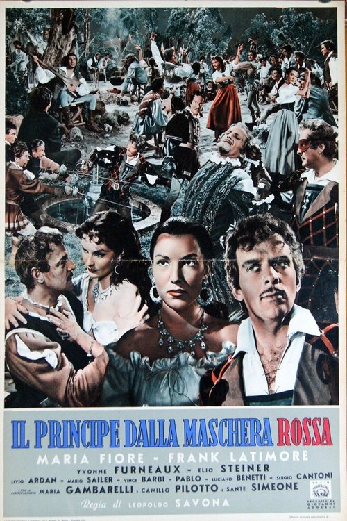 Jaquette Il principe dalla maschera rossa