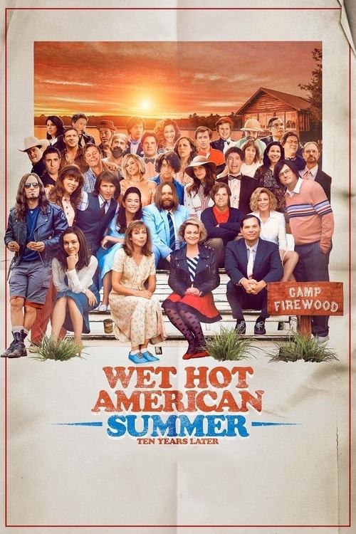 Jaquette Wet Hot American Summer : 10 Years Later
