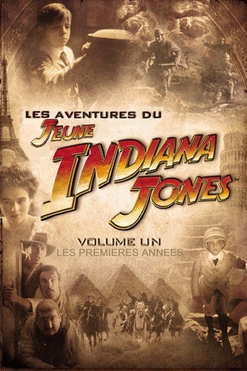 Jaquette Les Aventures du jeune Indiana Jones