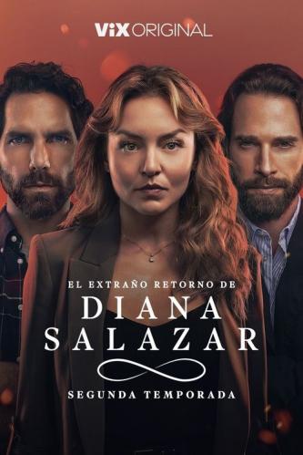 Jaquette El extrano retorno de Diana Salazar