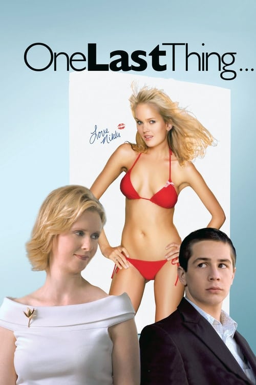 Jaquette One Last Thing...